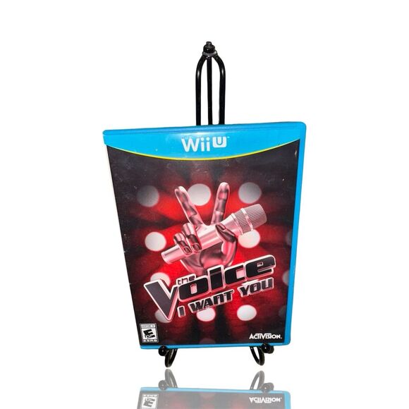 The Voice: I Want You Nintendo Wii U Game 2014 Music Rhythm E Rating - Picture 1 of 3